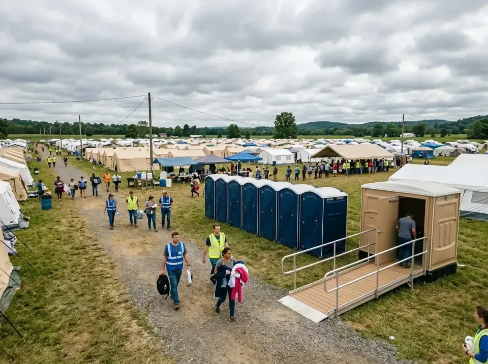 disaster-relief-camp-restrooms-010 — frequently asked questions, Dumpster & Portable Bathrooms Rental in North Kensington, MD